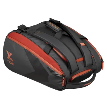 Sac de Padel NOX Luxury Open Series Noir/Rouge - Organisation et Protection Optimale pour votre Équipement