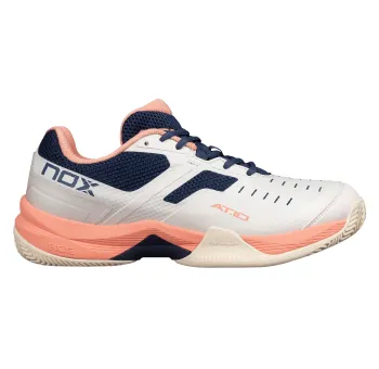 Chaussures de Padel NOX AT10 Pro Gardénia Titane - Confort et Performance Optimale