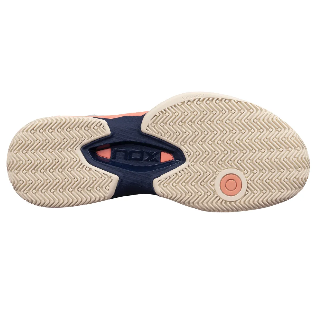 Chaussures de Padel NOX AT10 Pro Gardénia Titane - Confort et Performance Optimale