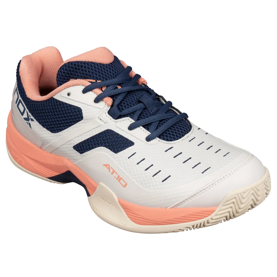 Chaussures de Padel NOX AT10 Pro Gardénia Titane - Confort et Performance Optimale
