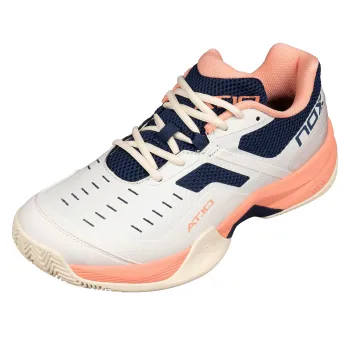 Chaussures de Padel NOX AT10 Pro Gardénia Titane - Confort et Performance Optimale