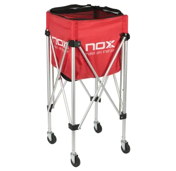 Panier Pliable à Roulettes NOX | Accessoire d'Entrainement de Padel