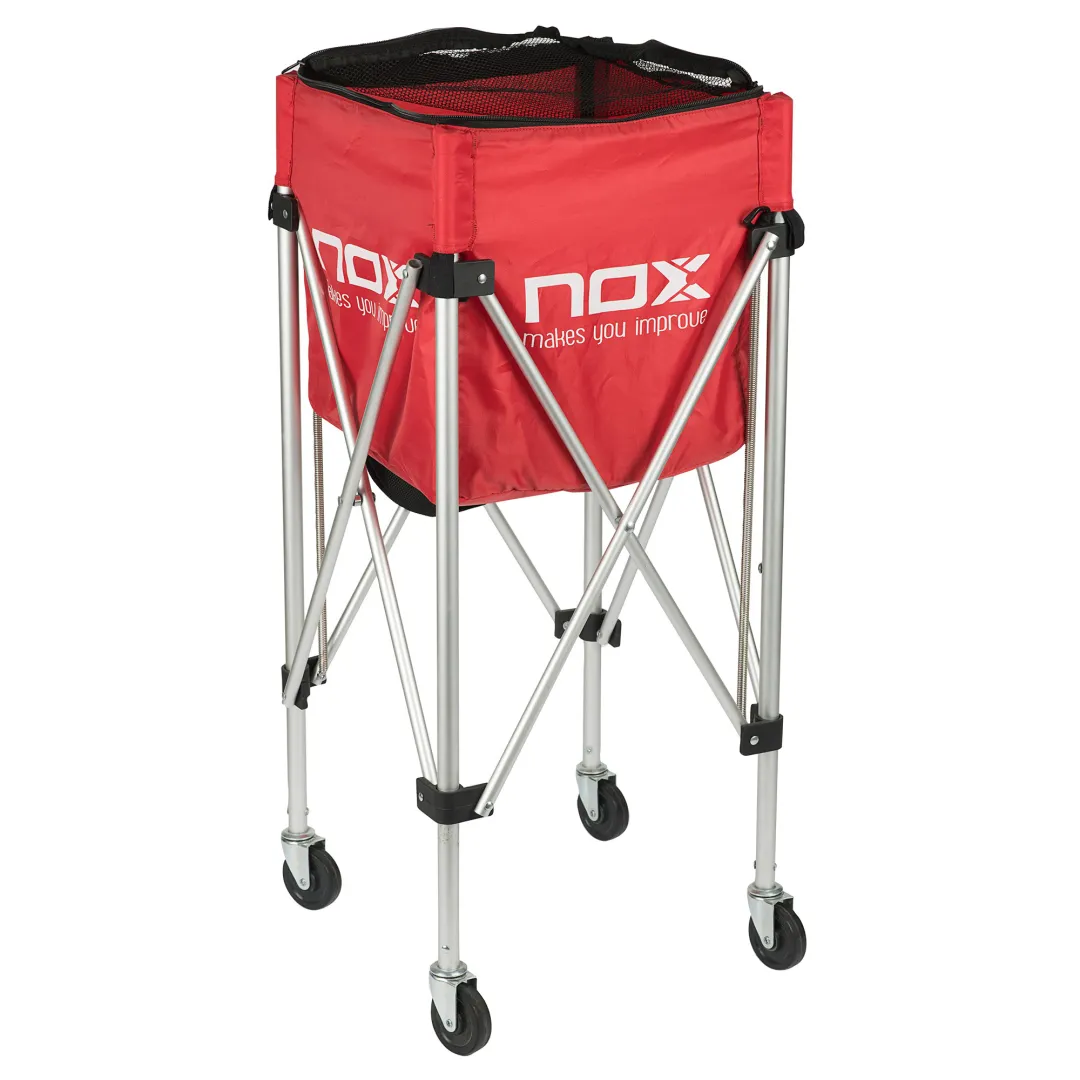 Panier Pliable à Roulettes NOX | Accessoire d'Entrainement de Padel