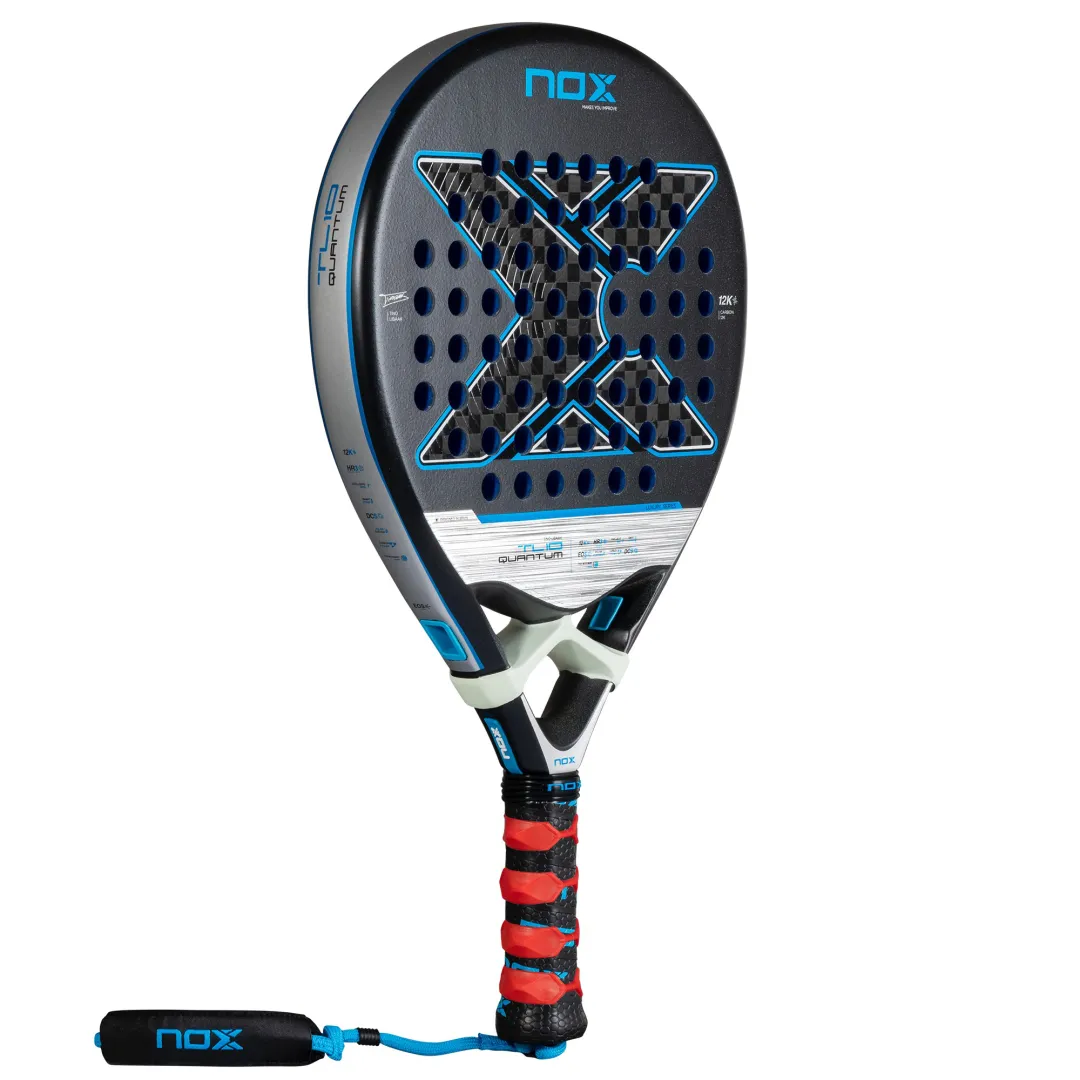 TL10 QUANTUM 12K par Tino Libaak - Raquette de Padel Haut de Gamme