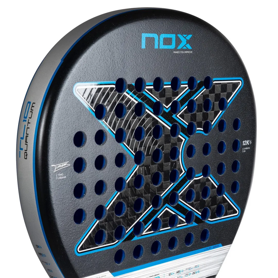 TL10 QUANTUM 12K par Tino Libaak - Raquette de Padel Haut de Gamme