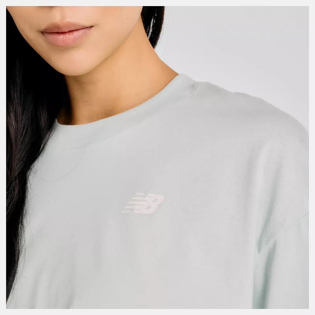 Athletics Flower Oversized Cropped T-Shirt
