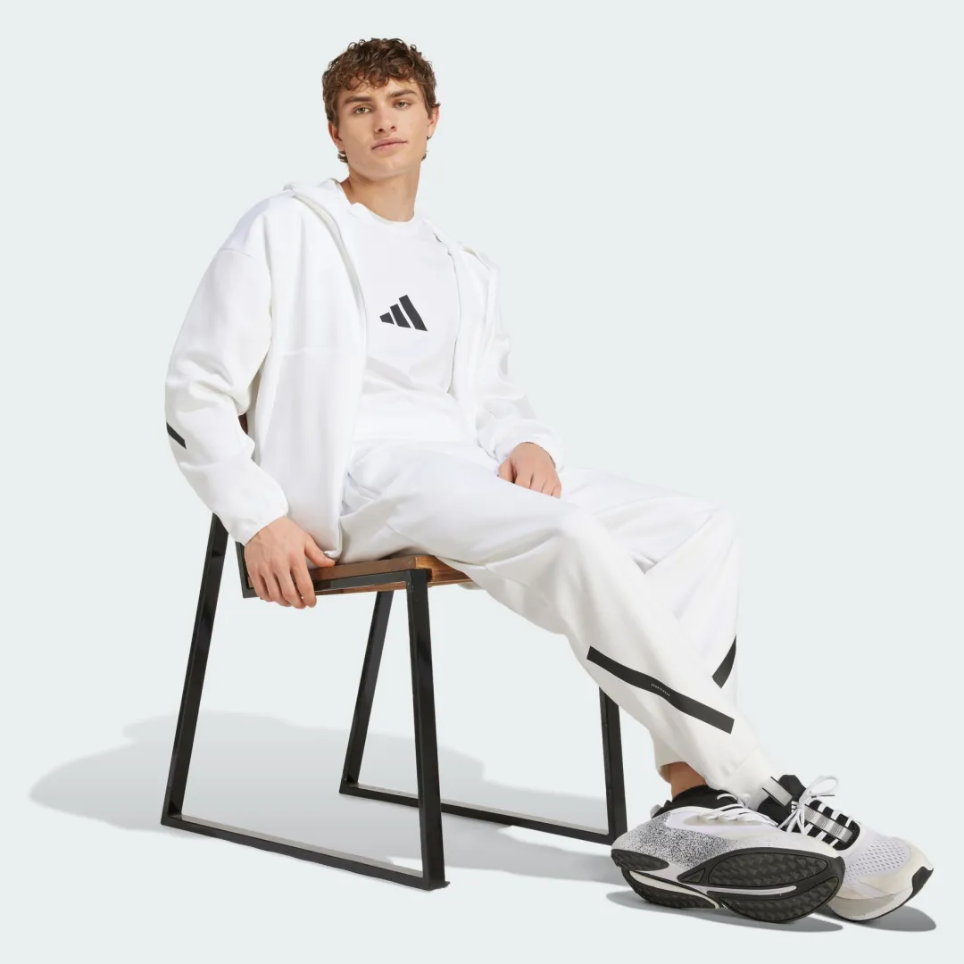 M ZNE FZ White - Veste de Sport