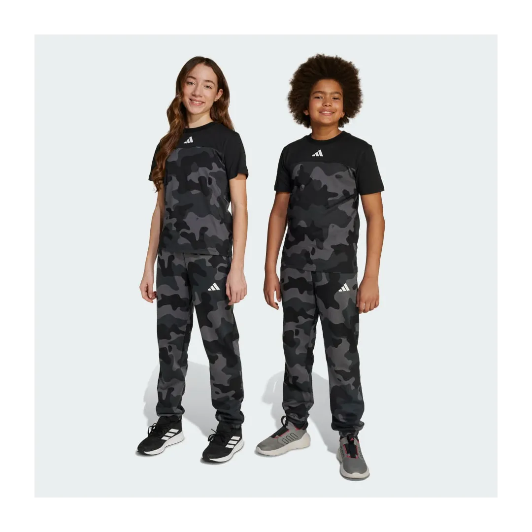 J CAMO FL PANT      BLACKWHITE