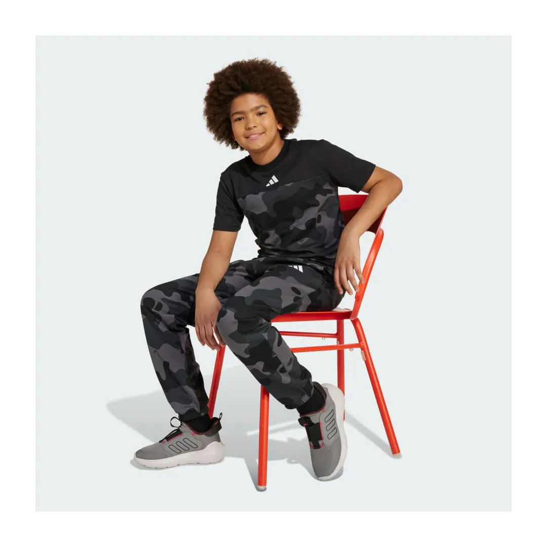 J CAMO FL PANT      BLACKWHITE