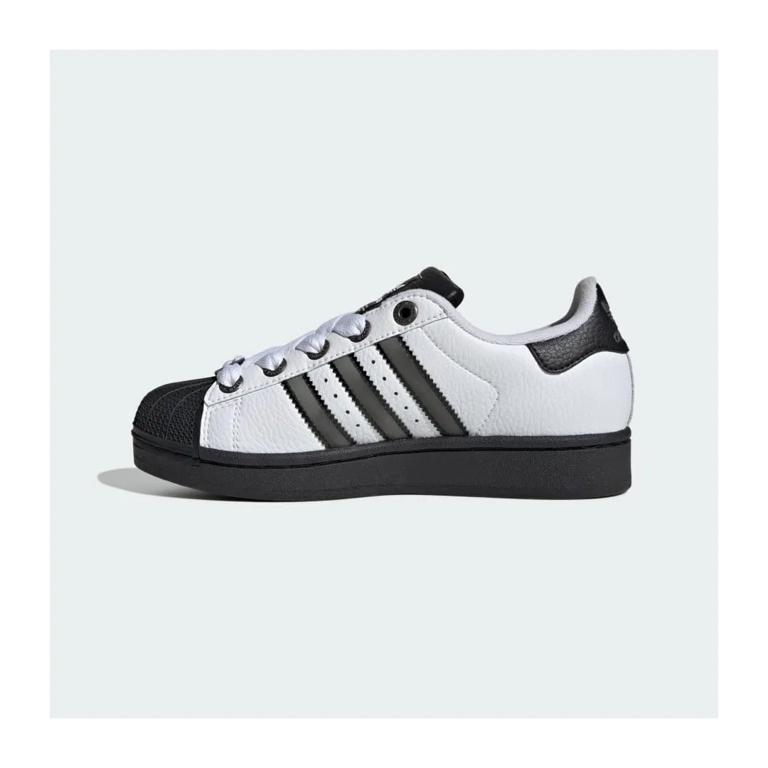 SUPERSTAR II J      FTWWHTMSILVECBLACK ORG