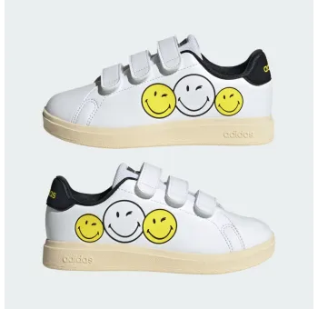 Chaussures ADVANTAGE SMILEY CF FTWWHT/BYELLO/CBLACK