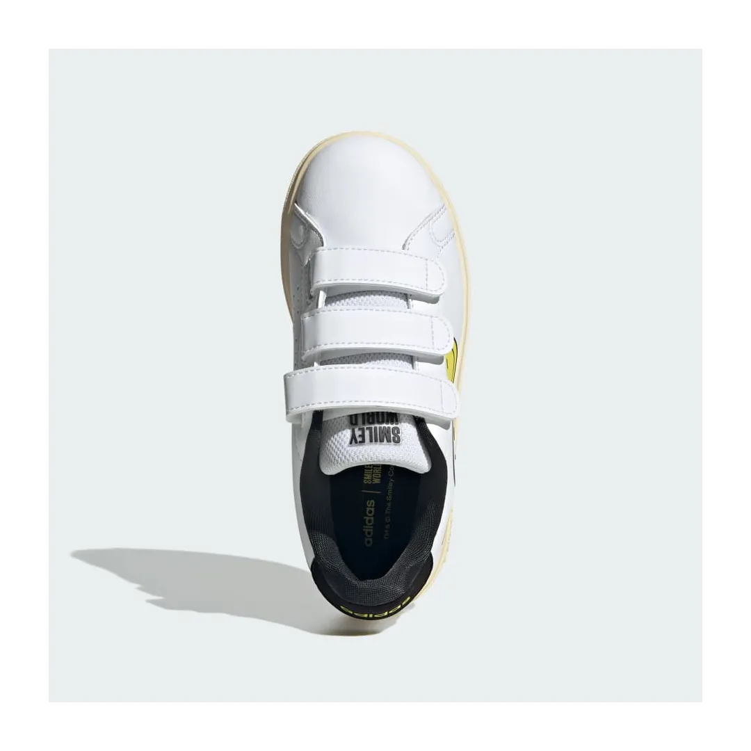 Chaussures ADVANTAGE SMILEY CF FTWWHT/BYELLO/CBLACK