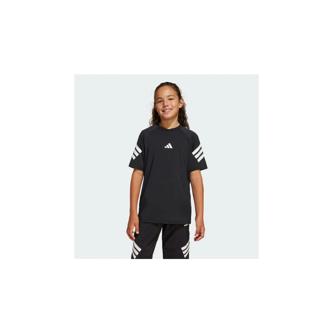 J SPR TEE           BLACKWHITE