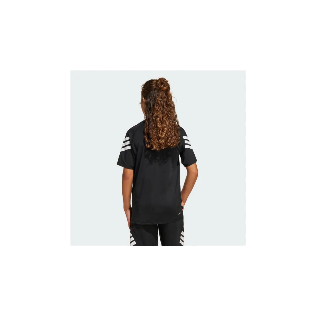 J SPR TEE           BLACKWHITE