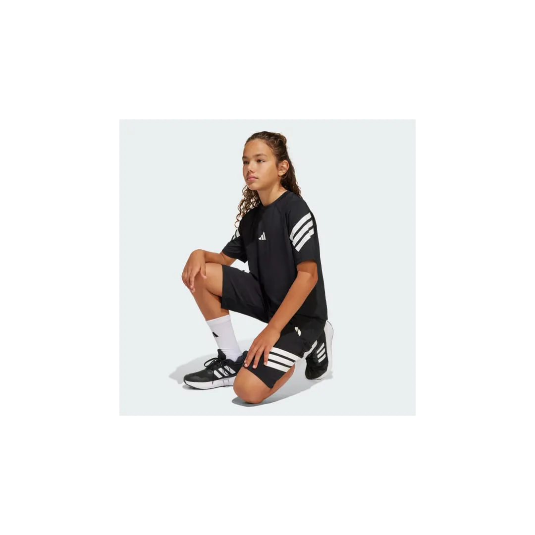 J SPR TEE           BLACKWHITE