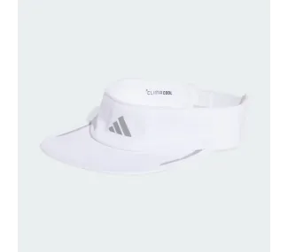 RUN VISOR CC        WHITEREFSIL