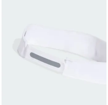 RUN VISOR CC        WHITEREFSIL