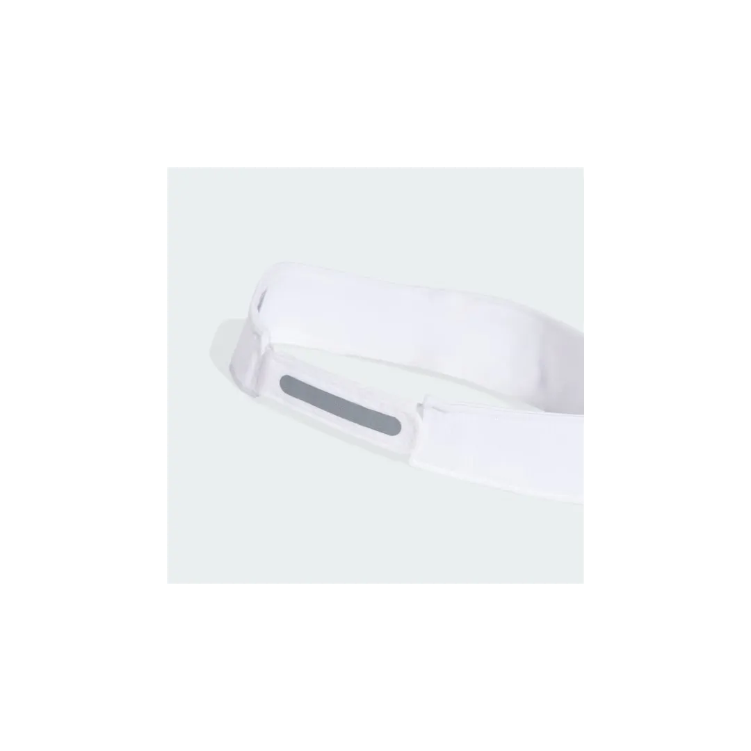RUN VISOR CC        WHITEREFSIL