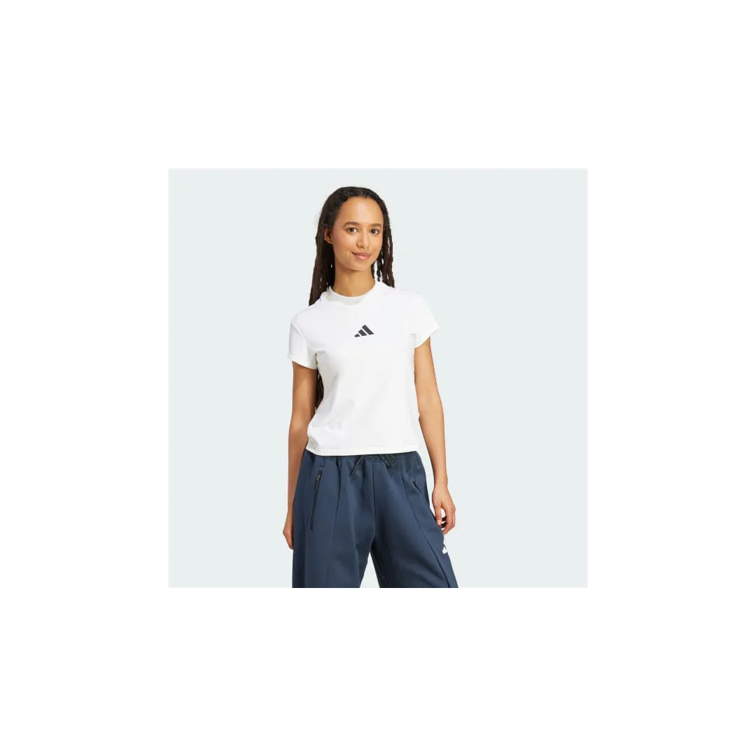 W ZNE BB TEE     WHITE