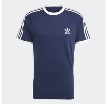 T-shirt 3 bandes Bleu – Classique Adidas