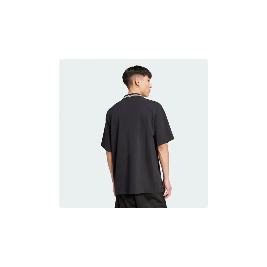 LOOSE POLO          BLACKWHITE ORG