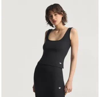 P ESS TANK TOP      BLACK ORG