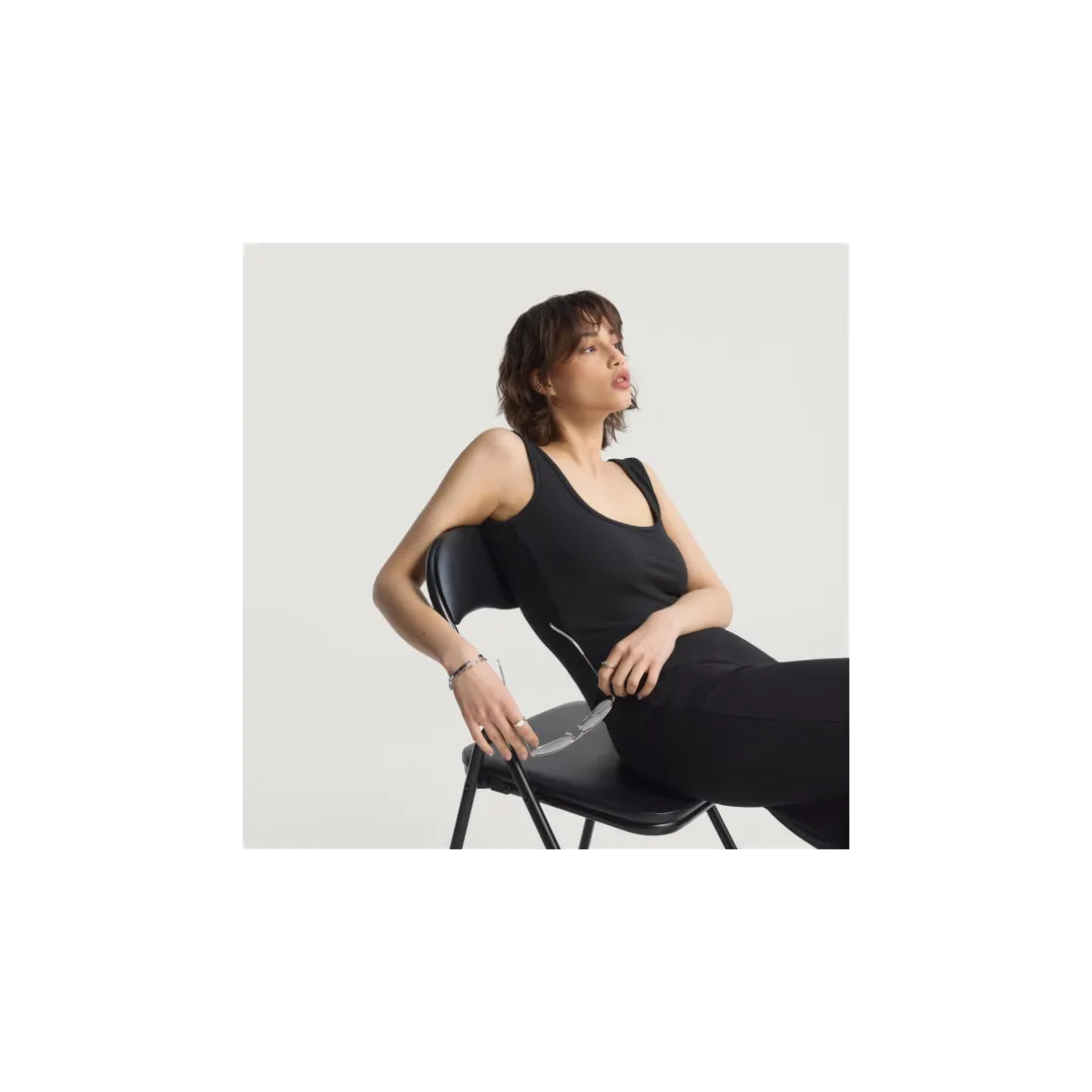 P ESS TANK TOP      BLACK ORG