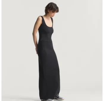 P ESS TANK TOP      BLACK ORG