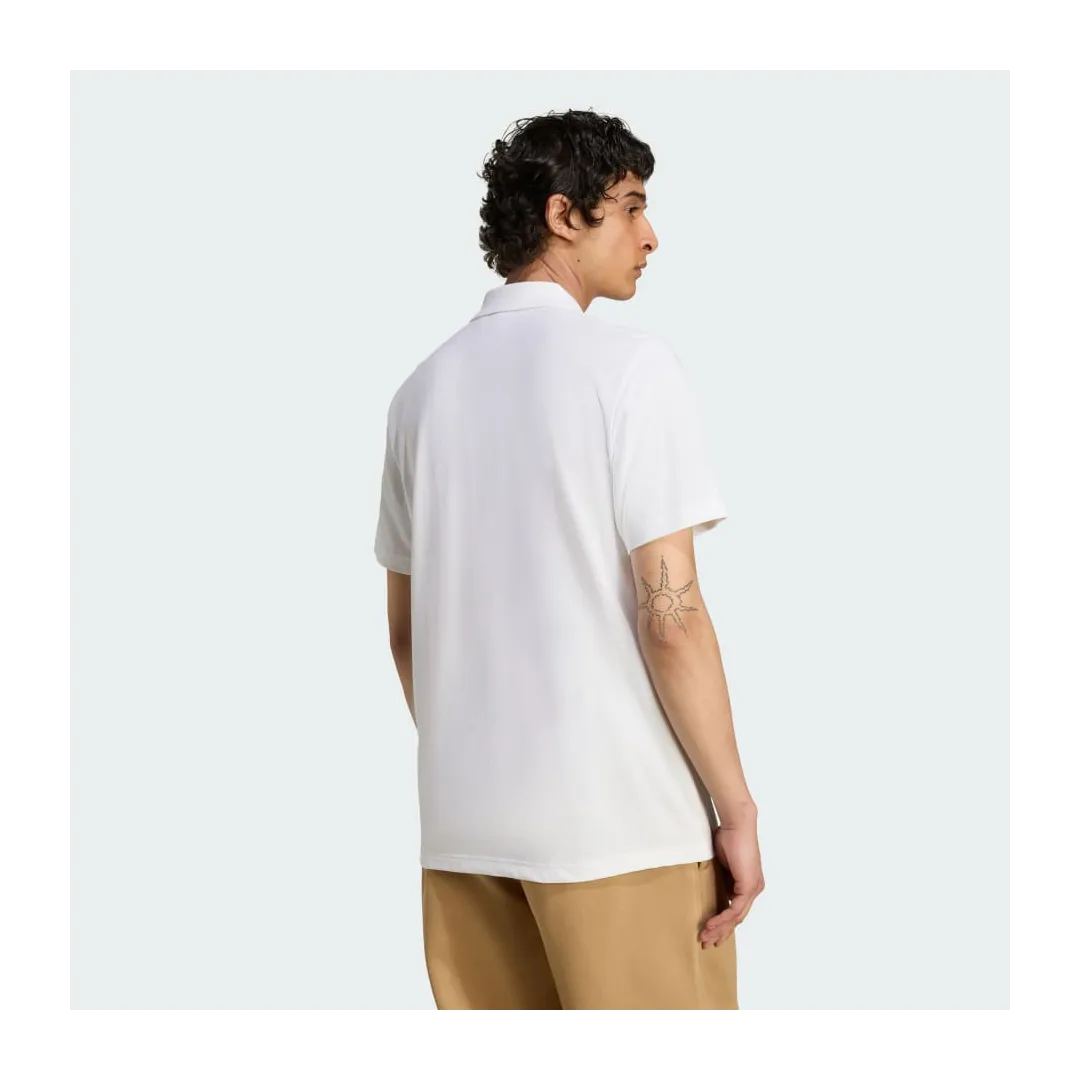 ESS POLO TEE        WHITE ORG
