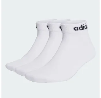 C LIN ANKLE 3P WHITE/BLACK - Chaussettes de haute qualité