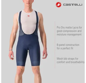 Cuissard Vélo Castelli Entrata 2 - Confort et Performance