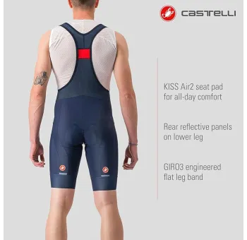 Cuissard Vélo Castelli Entrata 2 - Confort et Performance