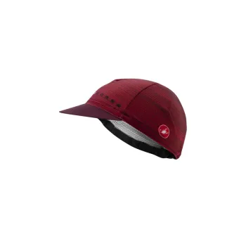 Casquettes Castelli Rosso Corsa - Casquette Cycliste Respirante
