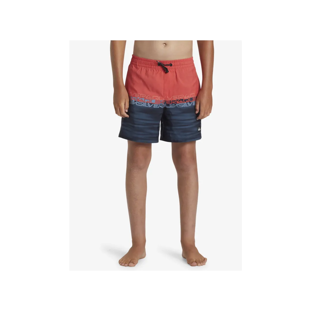 Short de plage Quicksilver Everyday Wordblock pour Homme