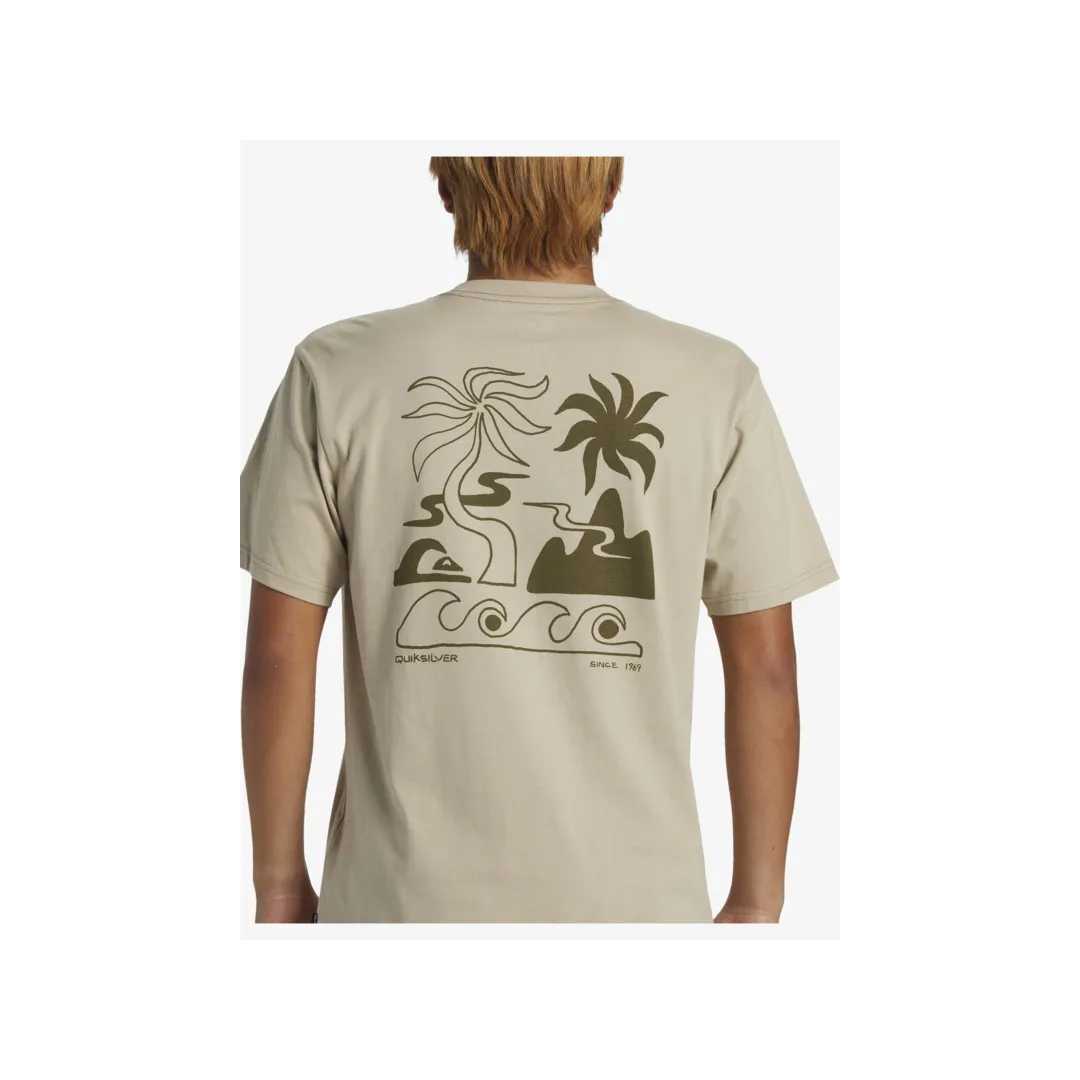 T-shirt Quicksilver Tropical Breeze