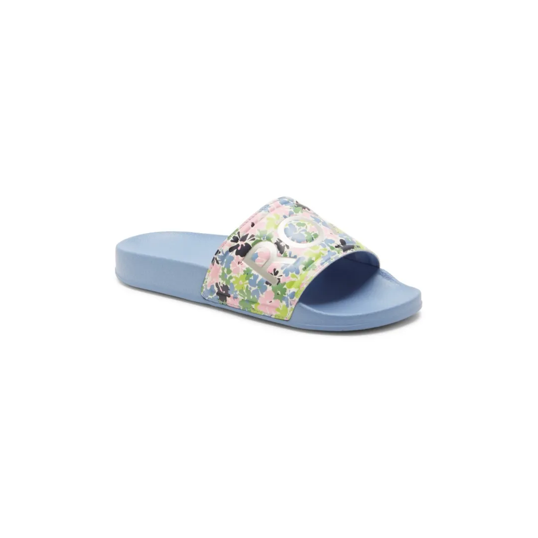 Claquettes Roxy Slippy Bleues
