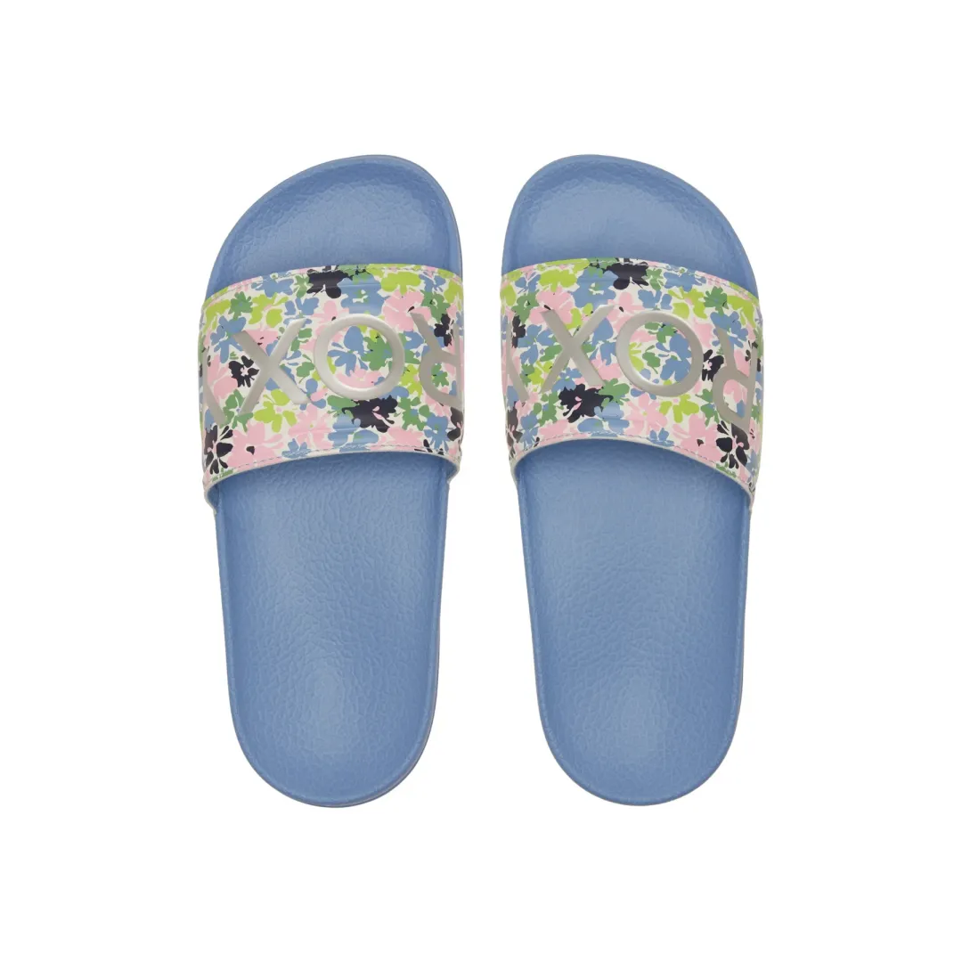 Claquettes Roxy Slippy Bleues