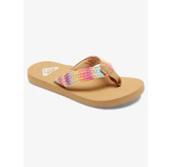 Tongs Roxy Porto Raffia pour filles