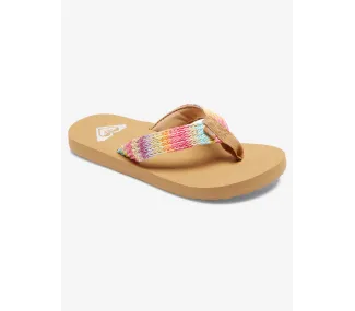 Tongs Roxy Porto Raffia pour filles