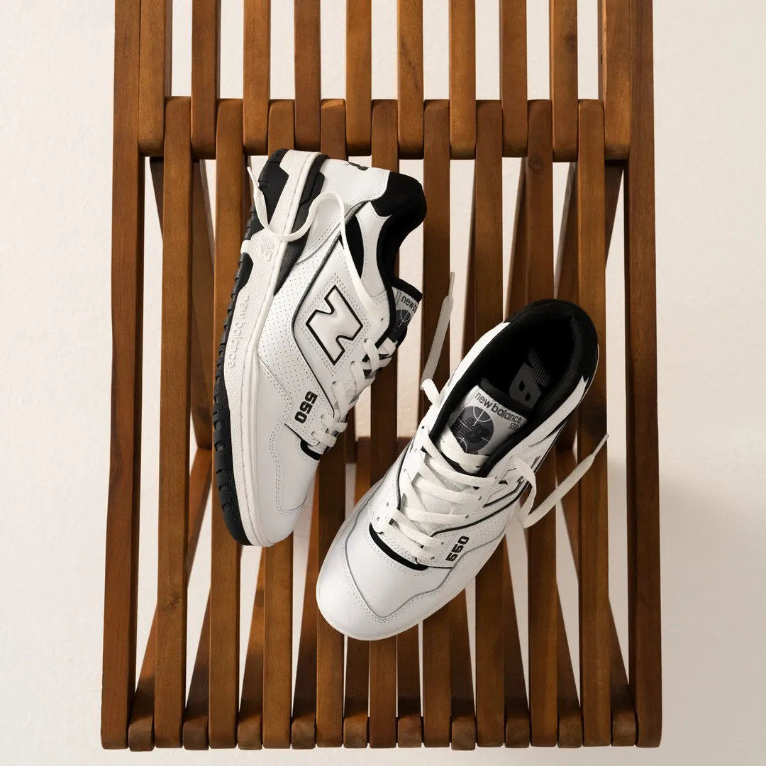 New Balance 550 - Noir/Blanc