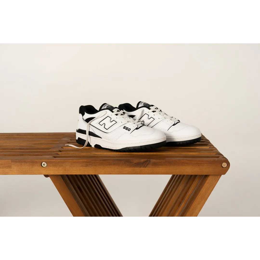 New Balance 550 - Noir/Blanc