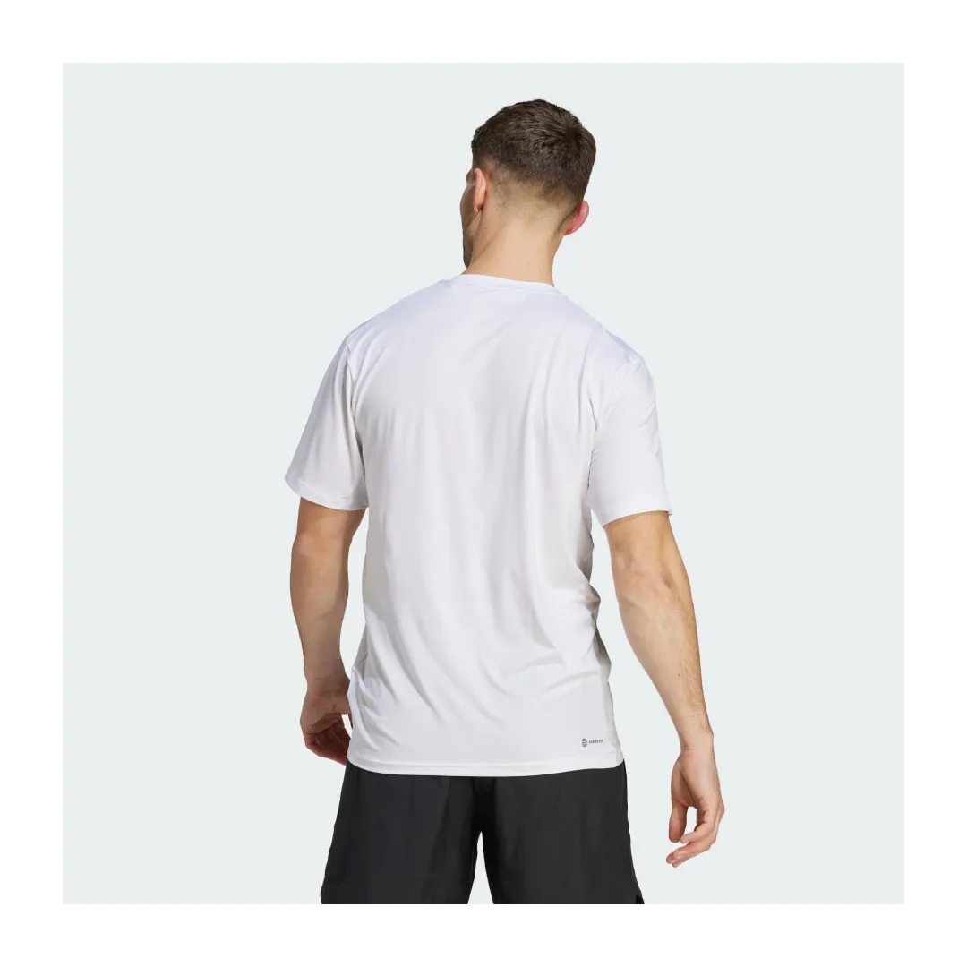 TR-ES Stretch T en Blanc/Noir