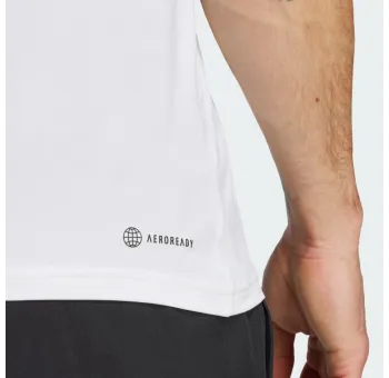 TR-ES Stretch T en Blanc/Noir