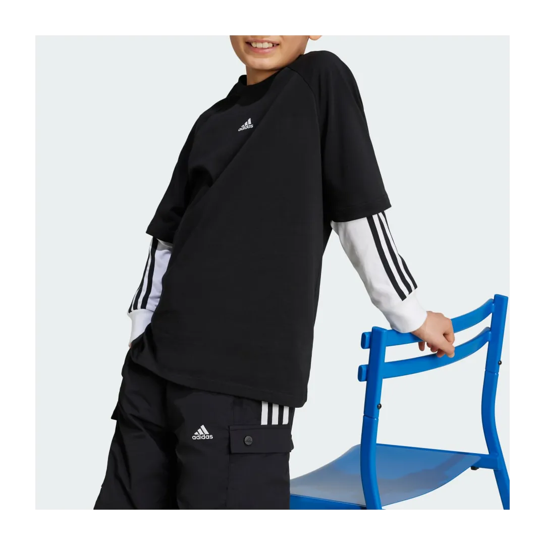 J JAM 2IN1 LS Black/White - Confort et Style