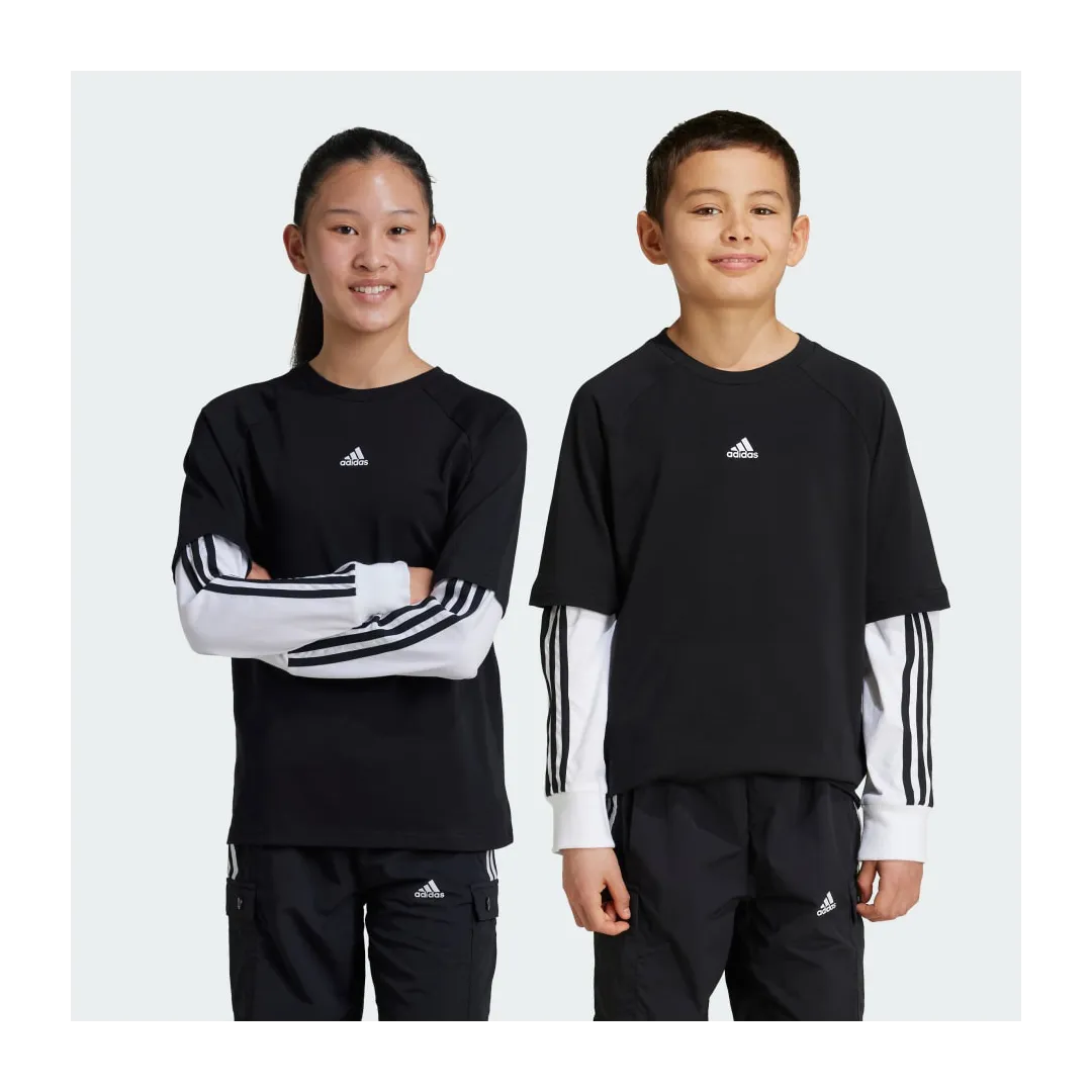 J JAM 2IN1 LS Black/White - Confort et Style