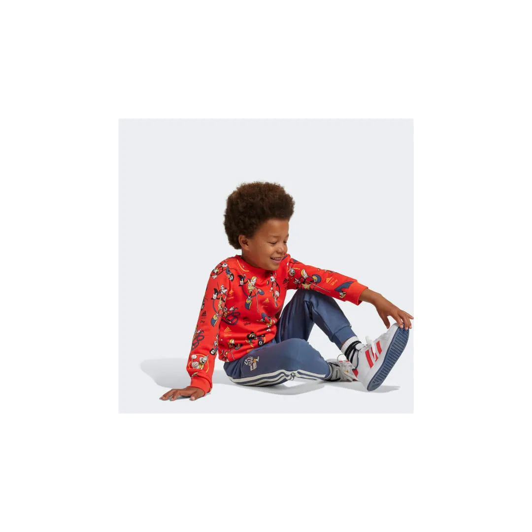 LK DY MM Jogging Brillant Rouge Multi-coloré