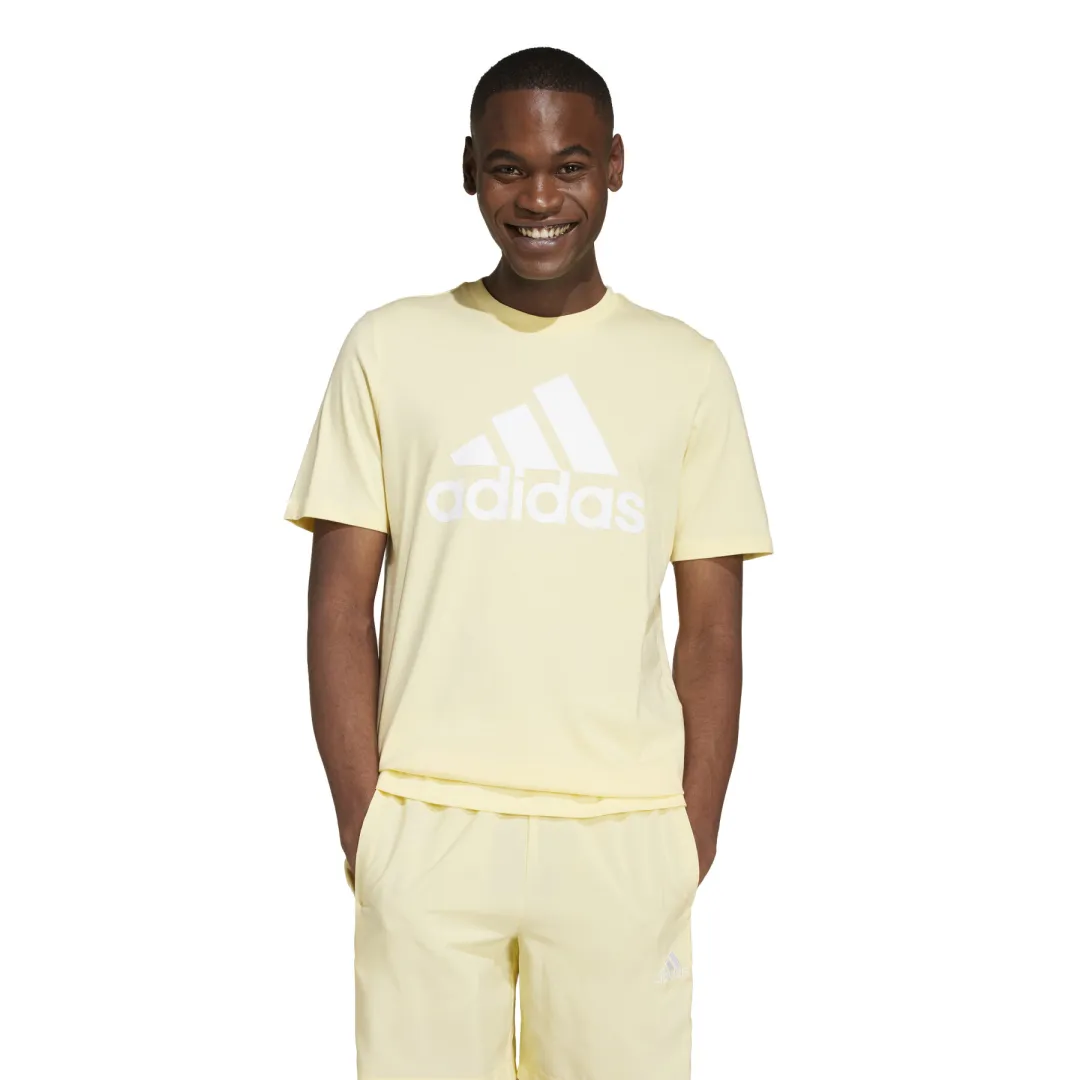 M BL SJ T ALMYELWHITE - T-shirt élégant pour hommes