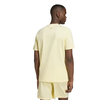 M BL SJ T ALMYELWHITE - T-shirt élégant pour hommes