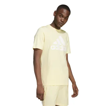 M BL SJ T ALMYELWHITE - T-shirt élégant pour hommes