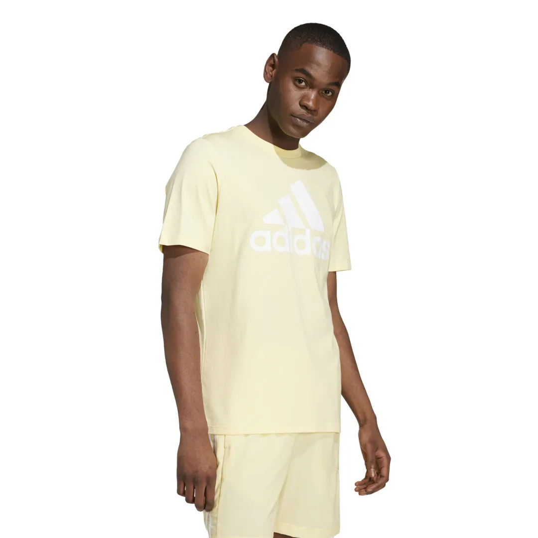 M BL SJ T ALMYELWHITE - T-shirt élégant pour hommes